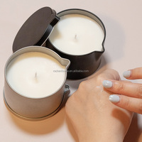 Bougies d'aromathérapie à cire de noix de coco à basse température pour Massage corporel Spa de chaleur Salon de beauté pour la décoration de la maison Huile essentielle