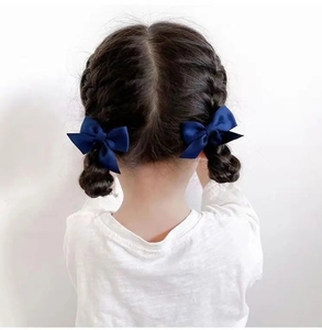Baru 2 buah/Set jepit rambut indah aksesoris rambut anak pita busur ornamen klip rambut untuk bayi perempuan - Product Image 5