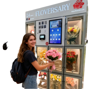 Distributeur automatique de fleurs réfrigéré à air, pour des fleurs fraîches et durables - Product Image 1