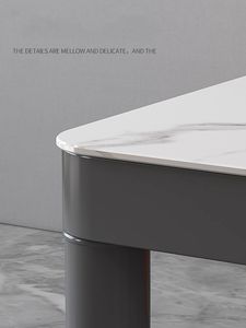 Juego de mesa de comedor de fibra de vidrio Yi moderno clásico barato de 4 plazas/mesa de comedor y silla - Product Image 5