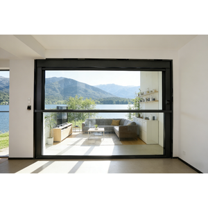 Persiana Enrollable Inteligente Europea Automática, Cortavientos, Insonorizada, Eléctrica, Horizontal, Deslizante, de Aluminio y Vidrio, Invisible, para Hotel - Product Image 1