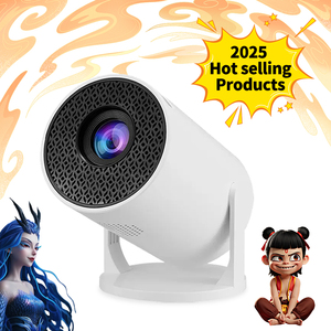 YDH-HY300 Mini <span class=keywords><strong>2025</strong></span> Hot Bán 4K Xách Tay Chiếu Với 94 Inch 500 Lumens Kép Wifi Màn Hình Không Dây Chiếu Cho Trong Nhà Sử Dụng - Product Image 1