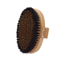 Vente en gros de brosse de bain ionique brosse entièrement naturelle brosse sèche en fil de cuivre