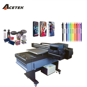 Impresora Plana UV Acetek, Nueva Llegada, Tamaño A1, 60X90cm, 24 Ppm, 2400 DPI, Recargable Automáticamente, Máquina de Impresión de Adhesivos DTF - Product Image 1