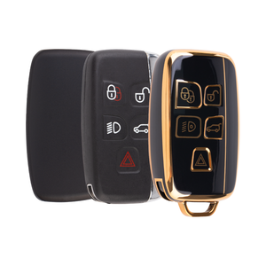 Portachiavi auto in TPU di alta qualità con bordo in oro Fine per <span class=keywords><strong>Range</strong></span> <span class=keywords><strong>Rover</strong></span> <span class=keywords><strong>Sport</strong></span> che appare <span class=keywords><strong>accessori</strong></span> per chiavi eleganti - Product Image 3
