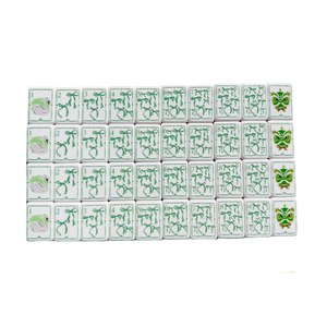 Set di Tessere per Mahjong Americano Ginger Tiles per 4 Giocatori Disponibile in Magazzino Pronto per la Spedizione |   Set di Mahjong di Lusso - Product Image 4