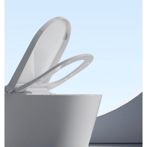 Inodoro inteligente DB con asiento calefactable ajustable, sin tanque, Control remoto de descarga automática, forma de cuenco alargado LED - Product Image 3