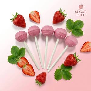 Sucettes individuelles au xylitol, bonbons nouveaux et adaptés aux dents, pour l'école - Product Image 1