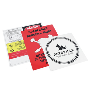 Panneau métallique personnalisé d'avertissement de danger de mort, <span class=keywords><strong>plaque</strong></span> de sécurité pour centrale électrique, signalisation « Interdiction de toucher » haute tension - Product Image 2
