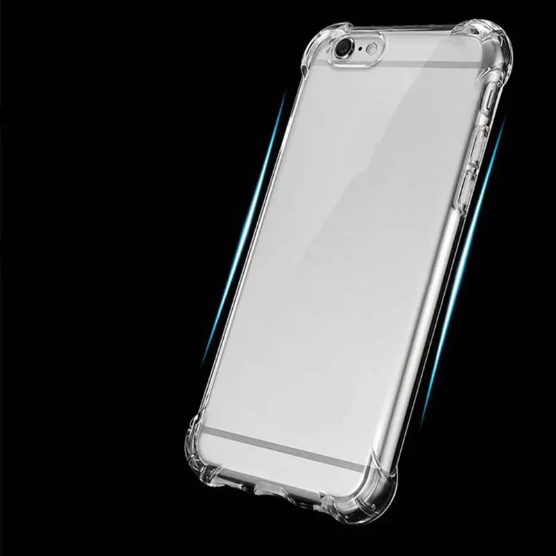Timely Shipment 1.0MM Thickness Airbag Design Shockproof Soft TPU Transparent Mobile Phone Back Cover Case For Vivo Nex A