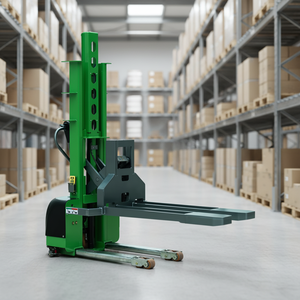 Apilador Autoelevador con Capacidad de 1.5 Toneladas/1.6 Toneladas, Elevador de Tijera Simple, Eléctrico, para Manejo de Materiales - Product Image 1