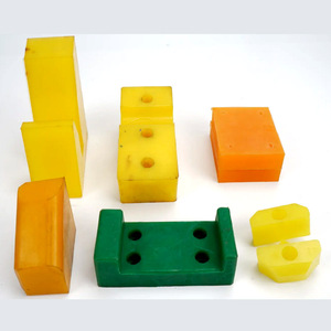 Polyurethane PU Shock Absorber Pad <b>Block</b> Rubber Anti Vibration <b>Mounting</b> Bracket For Machinery Protection - Product Image 2