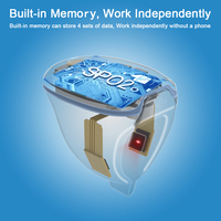 Wellue O2ring Bluetooth Fitness Anneau Fréquence Cardiaque Oxymètre de Pouls Sommeil Aperna Moniteur