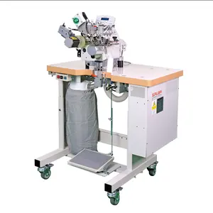 Brand New Siruba ASK-ASM100 Automatische Rib Manchet Bevestigen Machine Hoge Snelheid Manchet Naaien Machine Voor T-shirt