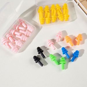Juego de Tapones para Oídos Personalizados: Tapones de Silicona con Cancelación de Ruido para Natación, Dormir y Uso Industrial - Paquete al por Mayor - Product Image 3