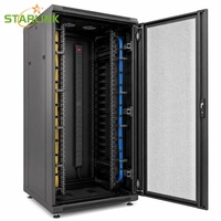 Rak Server Starlink 24U 19 Inch dengan Pintu Berlubang 600x1000mm Kabinet Server Jaringan