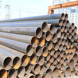 Tubería galvanizada por inmersión en caliente de acero al carbono de soldadura Tubo soldado recto en espiral de diámetro de gran tamaño - Product Image 2