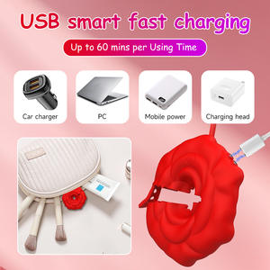 La mejor venta de vibrador de pezón de silicona controlado por aplicación con collar de cadena Rosa discreto SM juegos de parejas juguetes sexuales íntimos - Product Image 3