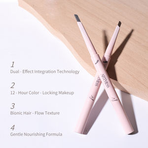 Lápiz doble para cejas ARTMISS, maquillaje <span class=keywords><strong>de</strong></span> cejas 2 en 1, vendedor <span class=keywords><strong>de</strong></span> maquillaje en gel y bolígrafo, venta al por mayor con reclutamiento <span class=keywords><strong>de</strong></span> agentes globales - Product Image 4