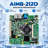 Für AIMB 212D Industrielles Mini-ITX-Mainboard Intel Atom D510 DDR2 Dual GbE LAN VGA LVDS 6 COM-Anschlüsse Eingebettetes Steuerungs-Motherboard