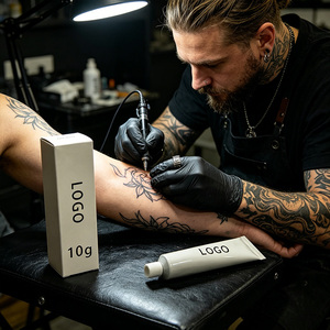 Balsamo lenitivo per tatuaggi all'ingrosso, <span class=keywords><strong>set</strong></span> di diverse dimensioni e formula uniforme, balsamo con logo personalizzato stampato - Product Image 4