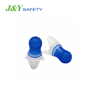 Protège-oreilles en silicone pour adultes, réduction du bruit, bouchons d'oreilles de voyage, protection auditive - Product Image 1