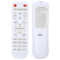 Version anglaise de la télécommande universelle pour projecteur, très vendue, compatible avec diverses marques de projecteurs