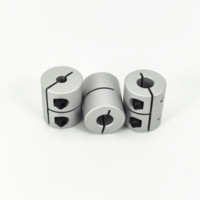 Moteur à couple élevé de type Gripper, accouplement rigide en alliage d'aluminium 5*6 5*8 5*10 etc. Usinage CNC personnalisé non standard