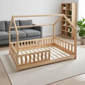 <span class=keywords><strong>Letto</strong></span> per Bambini in Legno Massello <span class=keywords><strong>su</strong></span> <span class=keywords><strong>Misura</strong></span> <span class=keywords><strong>Letto</strong></span> a Castello Stile Instagram per Ragazzi e Ragazze Casetta di Legno da Principessa - Product Image 3