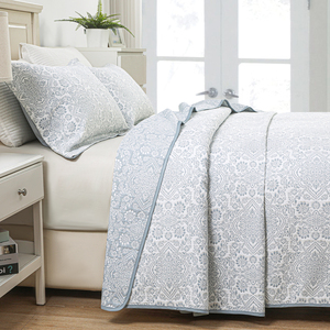<span class=keywords><strong>Set</strong></span> Sprei Jacquard Katun Mewah  Sprei Bolak-Balik untuk Semua Musim, <span class=keywords><strong>Set</strong></span> Selimut Dua Sisi - Product Image 1