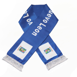 Bufanda con bandera <span class=keywords><strong>de</strong></span> Nuevo León, venta al por mayor, productos personalizados para animar al fútbol, bufanda con bandera nacional para fanáticos, bufandas con borlas, chal - Product Image 1