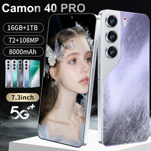 Nouveau Smartphone Camon 40 Pro 5G Double SIM Grand Écran 2K 16 Go+1 To Version Globale Téléphone Mobile LTE CDMA - Product Image 4