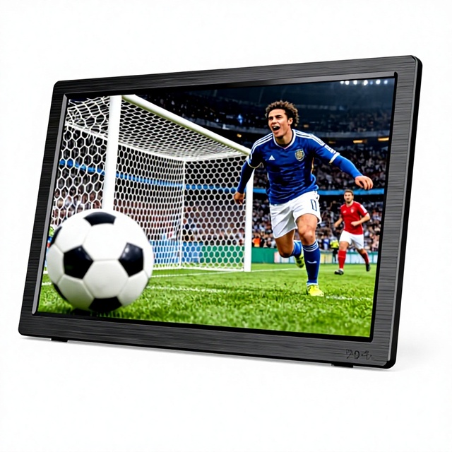 9" 10 Inch Digital Tuner Car Lcd Tv Dc 12v Small Screen Portable Television Rechargeable Battery Compact Compact Mini TV