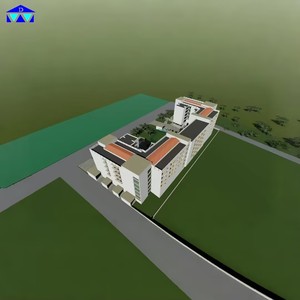 Edificio de Apartamentos de Estructura de Acero Prefabricada de Espacio Abierto para Comunidad Residencial en Togo - Product Image 4