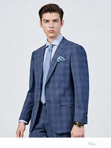 Costume en laine sur mesure pour homme MTM, style <span class=keywords><strong>de</strong></span> costume pour homme, nouveaux modèles <span class=keywords><strong>de</strong></span> costumes pour mariages et cérémonies formelles - Product Image 2