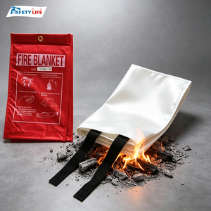 Couverture anti-feu en vrac avec gel rafraîchissant <span class=keywords><strong>à</strong></span> l'eau, couverture isolante ignifuge en fibre <span class=keywords><strong>de</strong></span> verre pour la sécurité <span class=keywords><strong>à</strong></span> la cuisine, <span class=keywords><strong>à</strong></span> la maison et <span class=keywords><strong>à</strong></span> l'école - Product Image 2