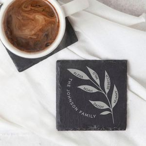 Offre Spéciale : Sous-verres carrés en ardoise noire personnalisables par sublimation, en gros, pour bar et cuisine - Product Image 4