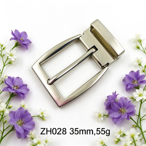 Boucle de ceinture pour homme en alliage de zinc 35 mm, boucle à ardillon avec clip, finition polie miroir, pour ceinture en cuir de style professionnel, pièce de rechange. - Product Image 4