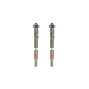 Boquillas Bimetálicas Qidi Tech Plus4 (2 Piezas) de Grado Industrial Automático para PLA, Nuevas, con 1 Año de Garantía - Product Image 1