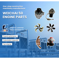 Ventilateur de moteur Weichai 410003210054 Embrayage de ventilateur 1000069978 5288656 Pièces de moteur Weichai Pièces de machines de construction Pièces SEM