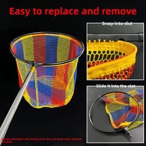 Attrezzatura per Pesca alla Carpa all'Ingrosso, Guadino e Pinza per Pesci 8Mm, Resistente e Portatile per Pesca in Acqua Dolce - Product Image 4