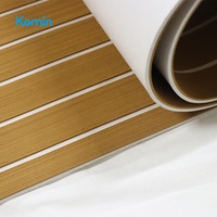 Komin Marine Flooring Faux Teak EVA Decking 3M Adhésif Pour Bateau