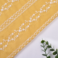 Nouveau design 2026 – Tissu en maille 100 % polyester respirant avec dentelle, paillettes et broderies scintillantes pour vêtements de danse