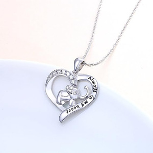Collar con Colgante de Elefante para Mujer, Bonito Amuleto de Animal, Cadena Larga, Joyería de Moda, Regalo para Uso Diario - Product Image 2