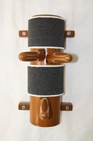 Mannequin en bois de Wing Chun pour l'intégration sensorielle, équipement d'entraînement de Kung Fu mural avec coussinets de frappe, bois durable