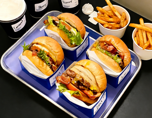 กล่องกระดาษแข็งสีขาวแบบกำหนดเอง เป็นมิตรกับสิ่งแวดล้อม สำหรับใส่แซนด์วิช มินิเบอร์เกอร์ บรรจุภัณฑ์อาหาร - Product Image 4