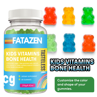 Vitaminas OEM para Niños, Adolescentes y Adultos, Favorecen la Salud Ósea, Fortalecen el Crecimiento, Suplemento de Calcio y Vitamina D, Sin Sabor, Sin Azúcar