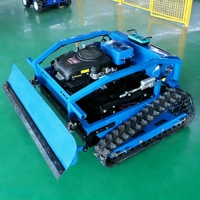 Machine à déneiger robotisée autonome, pousse-neige électrique télécommandé avec pelle, équipement robotique de déneigement