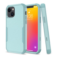 Coque de protection 3-en-1 à 3 couches pour iPhone 13, 17 Air, 16E, 15, 14 Plus, 12, 11 Pro Max, Mini – Coque arrière antichoc robuste
