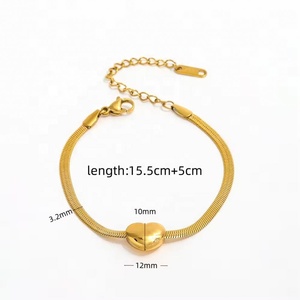 Bracelet et Chaîne de Cheville Unisexe en Acier Inoxydable Plaqué Or PVD, Chaîne Serpent Délicate, Papillon Mobile, Perle d'Eau Douce, Bijoux Personnalisés - Product Image 4